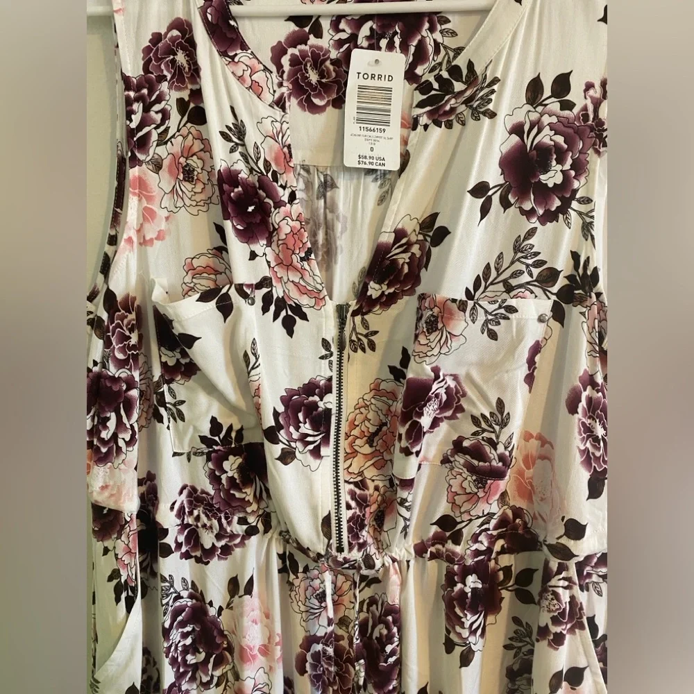 Torrid Harper Sleeveless Dress 0/12 - Picture 3 of 6